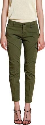 Mason's Chile City Cargo Pants - Dames - Slim Fit Broeken - Groen - XL - Katoen - Broeken