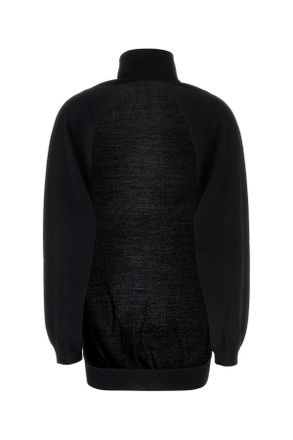 Moschino Womens Black Wool Sweater Nero Exterior: Virgin Maglieria