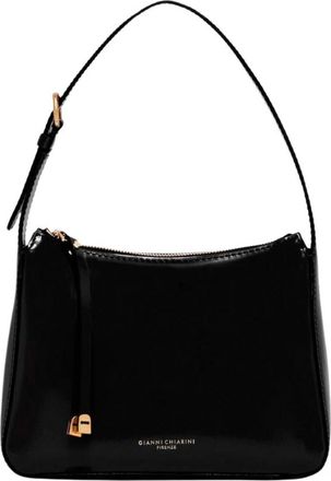 Gianni Chiarini Siria Schoudertas - Dames - Schoudertassen - Zwart - ONE Size - Leer - Tassen