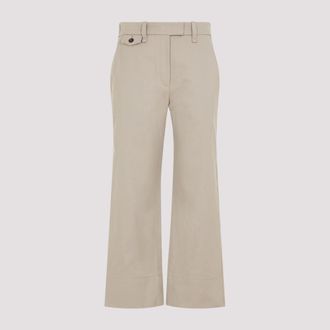 Brunello Cucinelli Beige Twill Pants