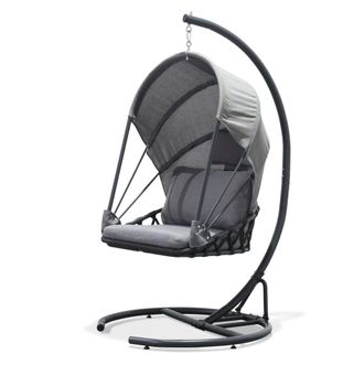 DCB Garden Balanc&iacute;n de jard&iacute;n de acero con cojines