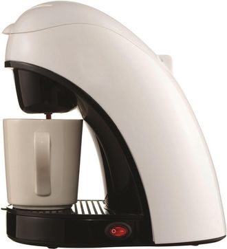 Brentwood Single Cup Coffee Maker - White