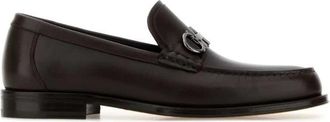 Ferragamo Teatro Loafers - Heren - Loafers - Bruin - 40 EU - Leer - Schoenen