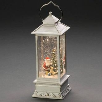 Konstsmide LED waterspinner wit/warmwit - 27,5x10,5 cm - 1 L - binnen - op batterij