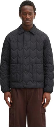 Maison Kitsun&eacute; Quilted Blouson - - Jackets - Uomo - Nero - L