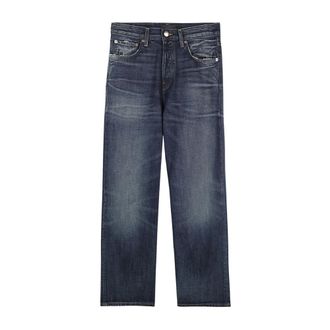 Haikure Betty Straight Jeans - Dames - Regular Fit Jeans - Blauw - W31 - Katoen - Jeans