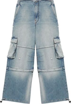 We11done Jeans cargo - Blu