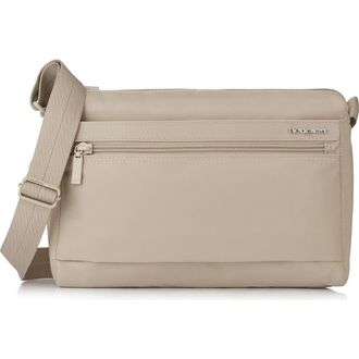 Hedgren Medium Eye RFID Water Repellent Shoulder Bag in Cashmere Beige at Nordstrom Rack