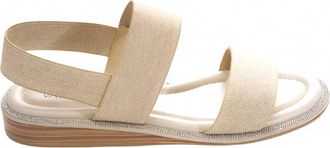 Vaneli Womens Bordy Sandal In Natural Line Last