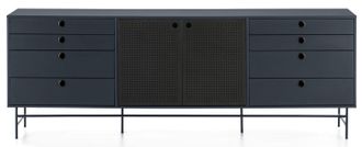 Teulat Design Sideboard Punto Dark Blue 212 x 77 cm