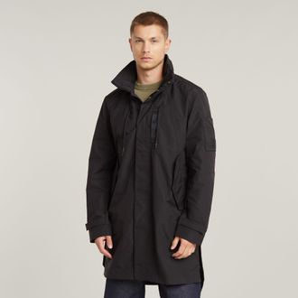 G-Star Mens G-Star RAW Tech Unpadded Coat - Black - Size Medium