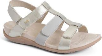 Strive Footwear Cassis Cage Sandal in Gold at Nordstrom, Size 8.5