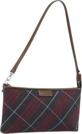 Burberry Pre-owned Pouch - Dames - Vintage Schoudertas - Veelkleurig - ONE Size - Leer - Vintage