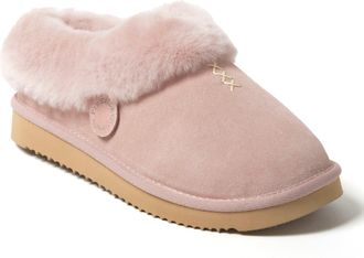 Dearfoams Fireside by Dearfoams Adelaide Genuine Shearling Clog