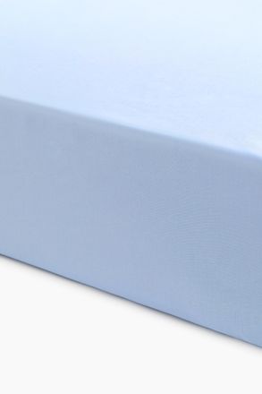 H&M Spannbettlaken aus Baumwolle - Blue