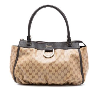 Gucci Pre-owned Gucci GG Crystal Abbey D Ring Tote Ladies 1OWOC25KUUCTFIP4