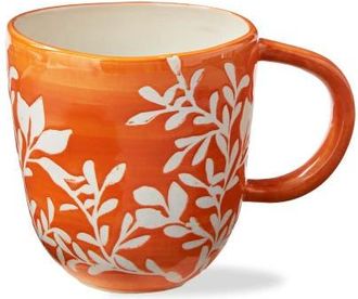 Tag Harvest Coffee Mug Orange Stoneware Fall 12oz Dishwasher Safe at Nordstrom
