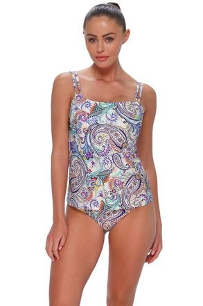 Sunsets Taylor Tankini Swimsuit Top - DD Cup in Tide Pool Twist at Nordstrom, Size 40