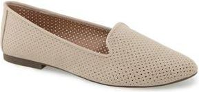 Unionbay Winsome Perforated Flat in Beige at Nordstrom Rack, Size 9.5