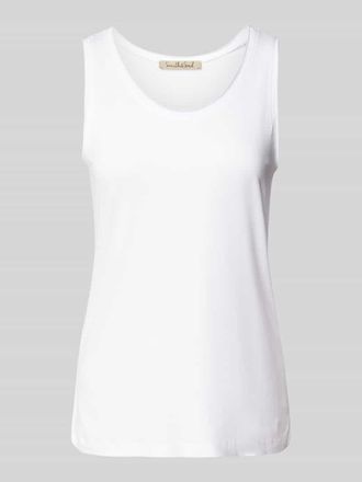 Smith & Soul Top mit Rundhalsausschnitt in Weiss, Größe XXL