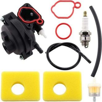 OEM Carburador Compatible Con Motores De Cortac&eacute;sped Briggs & Stratton 300e, 450e, 500e, 550e, 575e, 600e Ovh, 591979, 595656, 590556 Y 591160, Con Filtro