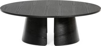 Teulat Design Couchtisch Cep Black ø 110 cm