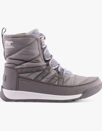 Sorel Womens Sorel WHITNEY II PLUS LACE Womens Winter Boots Grey - Size: 5