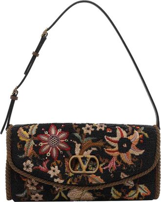 Valentino Garavani Embroidered Small Shoulder Bag