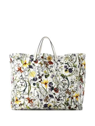 Gucci Open Flora Canvas Large tote bag - women - Canvas - One Size - Multicolour
