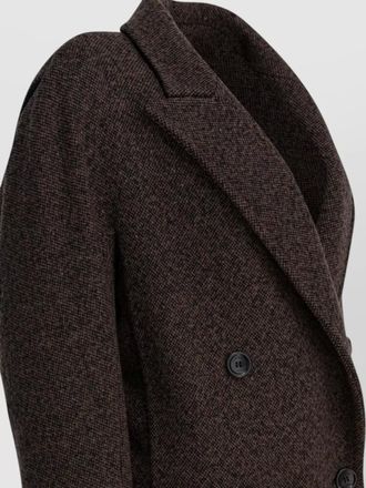 Max Mara long double-breasted wool cashmere coat