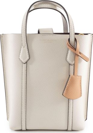 Tory Burch Ivory Leather Tote Bag (Pre-Owned)