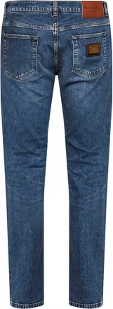 Dolce & Gabbana Mens Jeans Light Blue Stretch Cotton
