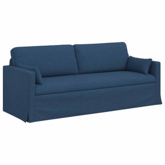 vidaXL Sof&aacute; Azul 198 X 78 X 80 Cm Tela Vidaxl