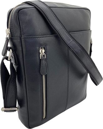 Casual Looks Schultertasche CASUAL LOOKS, Damen, Gr. B/H/T: 28cm x 23cm x 6cm, schwarz, Leder, unifarben, Taschen Schultertasche