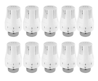 APM Juego De 10 Cabezales Termost&aacute;ticos Universales Para Regular La Temperatura Apm Set1tr