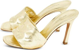 Louis Vuitton Sandali Revival con monogramma - Oro