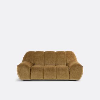 La Redoute Interieurs Vintage 2-zitsbank in ribfluweel, Nuria