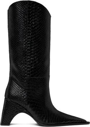 ミドルブーツ COPERNI Women Boots COPSH61857 BLACK ブラック（黒）系 Coperni(コペルニ) ミドルブーツ(レディース