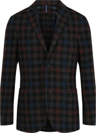 Slowear Montedoro Slim-Fit Plaid Blazer