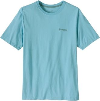 Patagonia Water People Banner T-Shirt T-Shirt f&uuml;r Herren | t&uuml;rkis