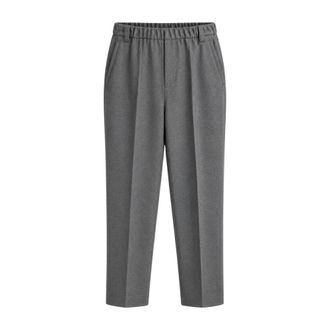 Max Mara Broeken, Dames, Grijs, 2Xs, Tapered Broeken