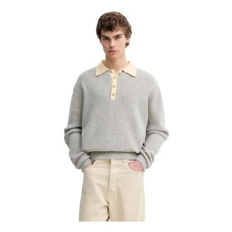 Nanushka Truien & Vesten, Heren, Grijs, L, Wol, Round-neck Truien