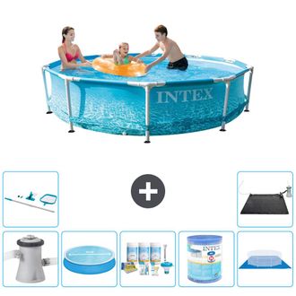 Intex Piscina Con Estructura Redonda - 305x76 Cm - 8-piezas S31389