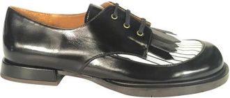 Chie Mihara Jeripa Veterschoen - Dames - Veterschoenen - Zwart - 39 EU - Leer - Schoenen