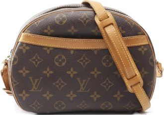 Louis Vuitton 2001 Blois schoudertas met monogram - Bruin