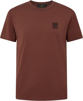 Belstaff T-shirt Patch - - Tops - Uomo - Rosso - M