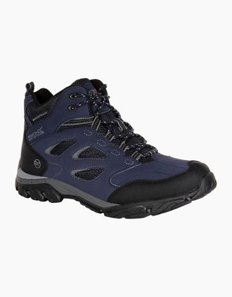 Regatta Mens Regatta Mens Holcombe IEP Mid Hiking Boots - Navy - Size: 8