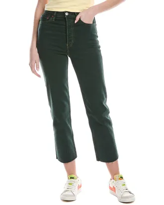 Re/Done RE/DONE 70s Ultra High-Rise Washeve Stovepipe Jean