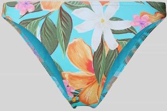 Banana Moon Banana Moon Bikinihose im Allover-Look Modell PAEA MOOREA in Aqua, Gr&ouml;&szlig;e XL