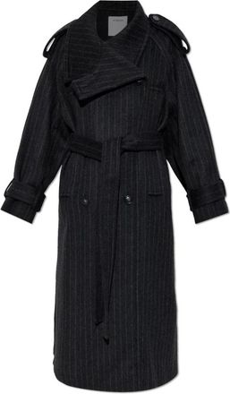 Sportmax Jas Arold - Dames - Mantel - Zwart - XS - Wol - Jassen